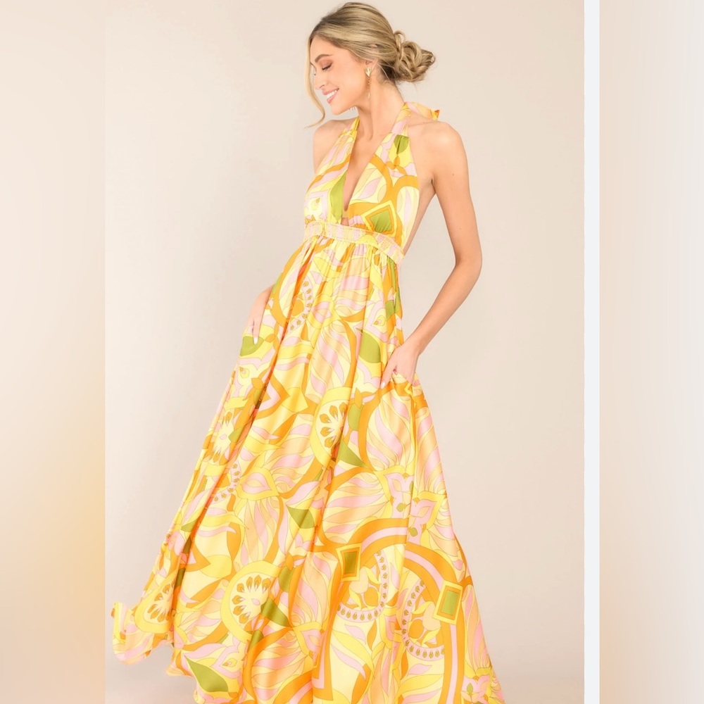 Little Red Dress - Meet Me In Santorini- NWT - Maxi dress